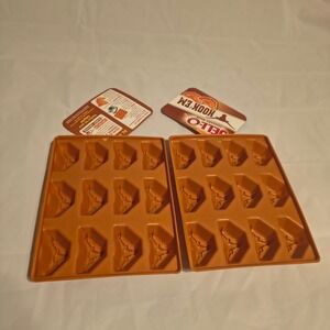 Set of 2 Jell-O Jigglers‎ Molds University of Texas Longhorns Hook Em